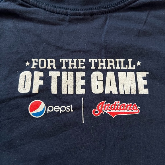 Cleveland Indians Summer of 95 Throwback T Shirt XL Thome Ramirez Alomar Pepsi - Picture 7 of 7